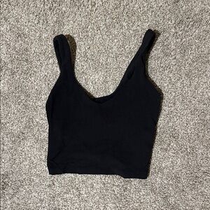 Black V-Neck Women's workout top lululemon